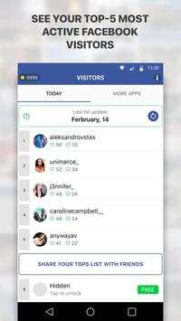 Visitors & Guests for Facebook screenshot 3