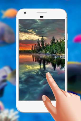 Nature Magic Touch Live Wallpaper screenshot 1