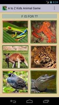 A to Z Kids Animal Game Free screenshot 2