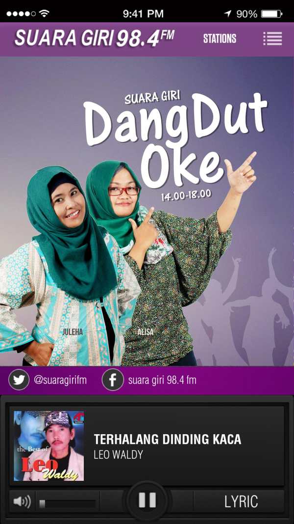 Suara Giri FM screenshot 3