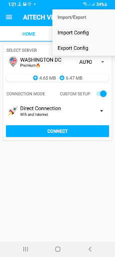 AiTECH VPN - SSH/HTTP/SSL VPN screenshot 5