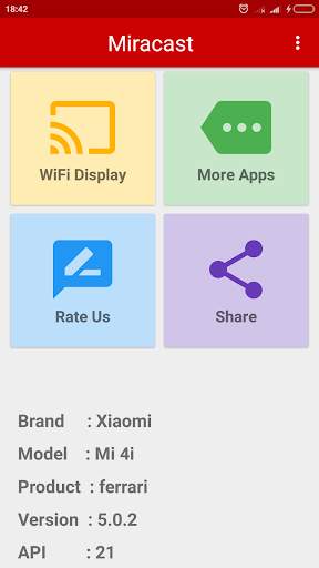Miracast Wifi Display (Screen Mirroring) screenshot 4