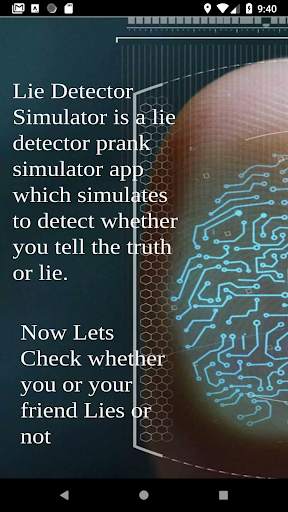 Lie Detector Prank Simulator screenshot 1