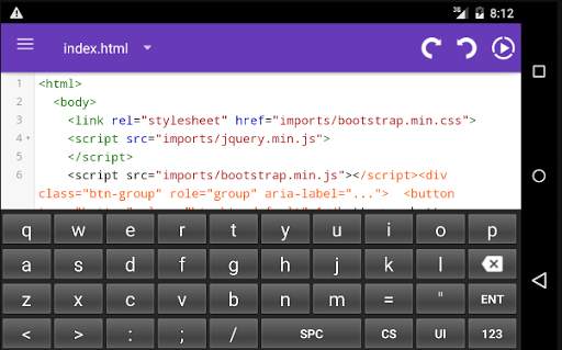 HTML EDITOR,AngularJ,Bootstrap screenshot 6