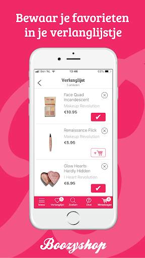 Boozyshop - dé make up en beauty app van België screenshot 2