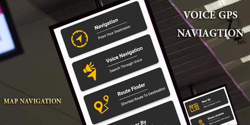 Voice GPS Navigation Maps & Driving Directions screenshot 1