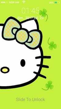 Hello pink kitty princess unicorn rainbow locker screenshot 5