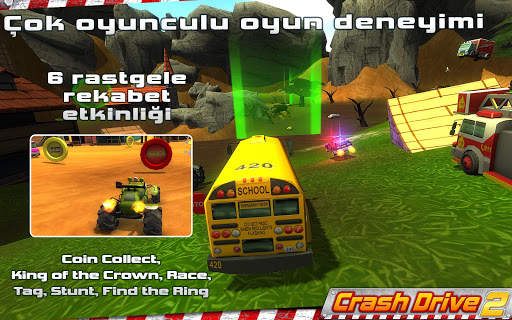 Crash Drive 2 - Multi Oyunu 3d screenshot 15
