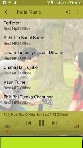 Best India Love Song Offline screenshot 3