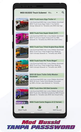MOD BUSSID Truck Sulawesi screenshot 3