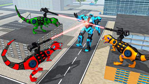 Dino Robot Car Transformation: Dinosaur Robot Game screenshot 3