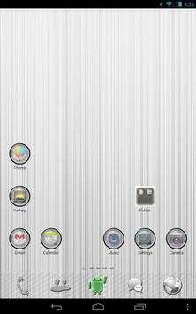 Dark GO Launcher Theme screenshot 1