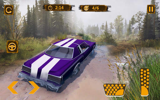 American Muscle Car Muddy Drive: Off Road screenshot 11