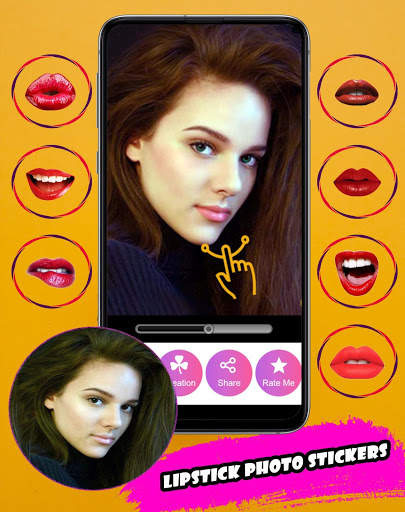 Lipstick Color Changer Photo Editor screenshot 2