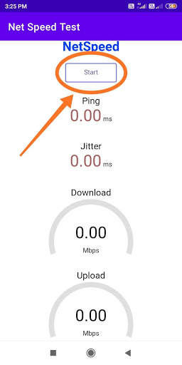 Net Speed Test 1 تصوير الشاشة