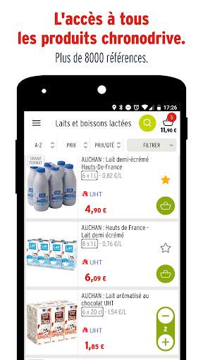 chronodrive - vos courses drive en ligne screenshot 6
