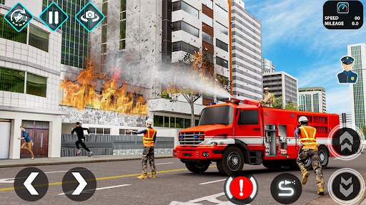 Fire Truck Games & Rescue Game screenshot 4
