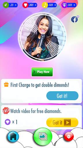 Neha Kakkar Piano Tiles screenshot 1