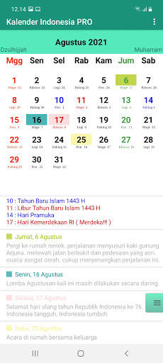 Kalender Indonesia screenshot 8