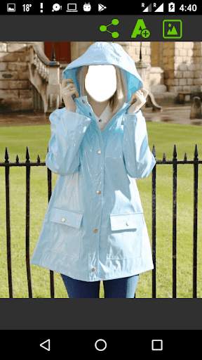 Women Rain Coat Photo Montage screenshot 7