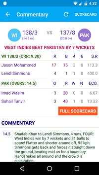 T20 Cricket LIVE - MobCric screenshot 2