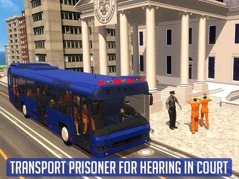 Police Bus Prisoner Transport screenshot 1