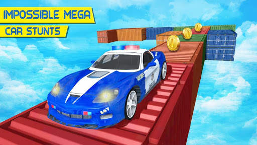 US Police Stunt Car Challenge: Impossible Tracks screenshot 1