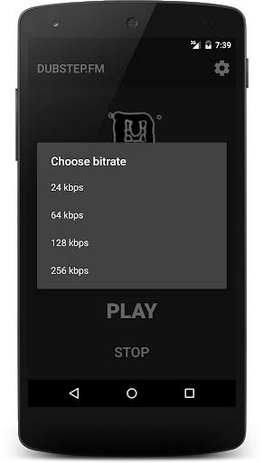 DUBSTEP.FM radio player screenshot 2