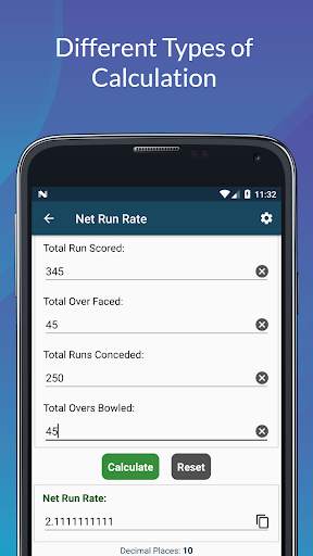 Cricket Calculator screenshot 6