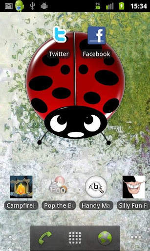 Lucky Ladybug Free Live WP screenshot 1