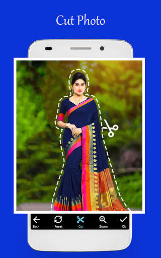 Women saree photo editor screenshot 3