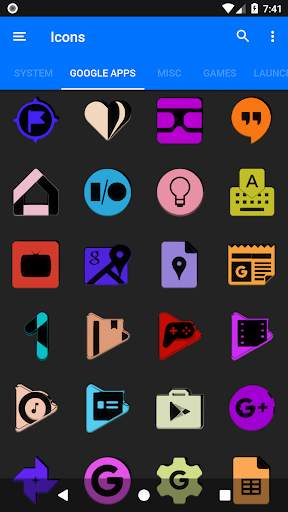 Colorful Flat Icon Pack screenshot 6
