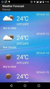 Weather Forecast screenshot 2
