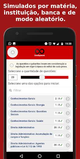 Simulado Fisioterapia screenshot 2