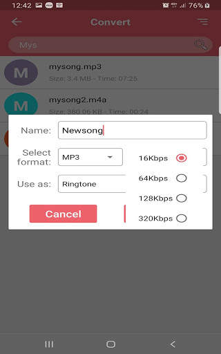 MP3 Cutter Pro screenshot 4