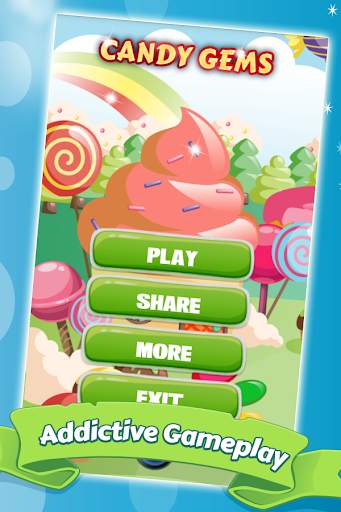 Candy Gems and Sweet Jellies screenshot 7