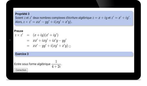 Maths TS : Complexes 1 screenshot 9