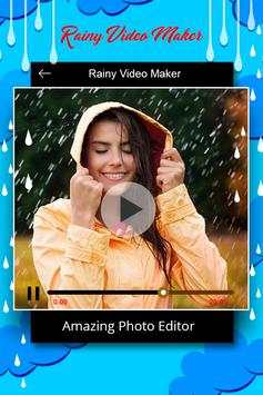 Rain Video Maker screenshot 1