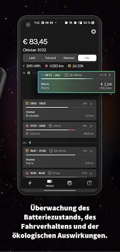EEVEE - Verfolgen Ladekosten screenshot 3