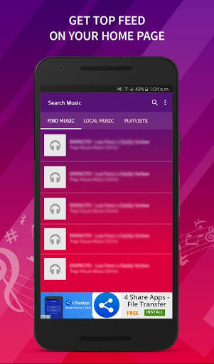Download Mp3 Music - Free Tube Music Mp3 Player screenshot 1