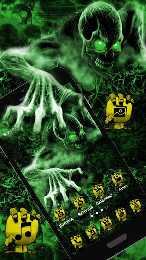 Zombie, Skull, Neon Themes & Live Wallpapers screenshot 2