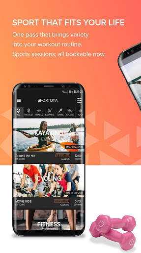 Sportoya screenshot 1