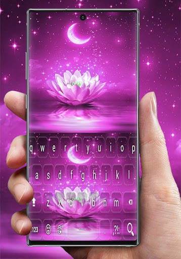Magic flower on water keyboard screenshot 1