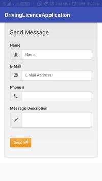 Online Driving Licence Application screenshot 5
