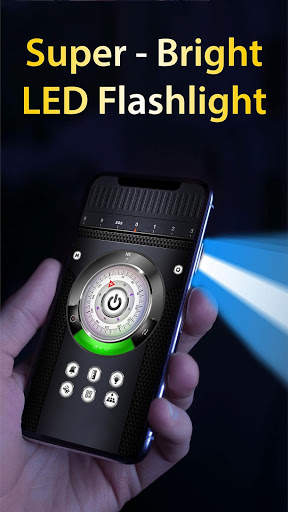 Super Flashlight - Notification & Morse screenshot 5