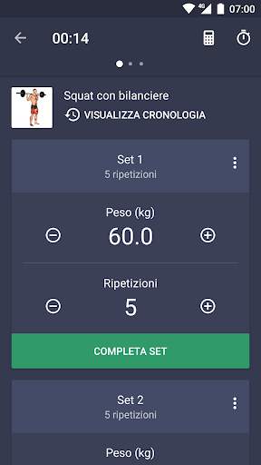 Scheda Palestra e Bodybuilding screenshot 3