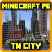 TN City map for Minecraft PE