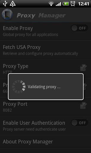 Proxy Manager screenshot 3