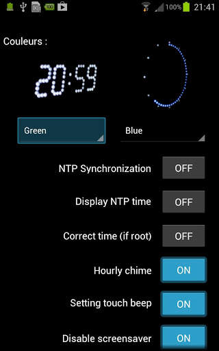 Gorgy Timing LEDI® Clock FREE screenshot 1