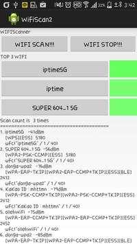 (TEST) WiFi Scan screenshot 2